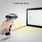 High Speed 1D Bluetooth Wireless Handheld Barcode Scanner For POS