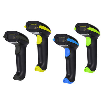 YHD Wireless 1D Laser Automatic Barcode Reader  Handheld Bar Code Scanner with USB Receiver for Store, Supermarket