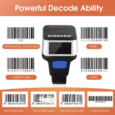 2.4G Finger Barcode Scanner