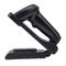 YHD Wireless Barcode Scanner With Charge Base 1D Laser Handsfree 2.4G Long Range Transmission Distance
