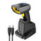 Cradle 1D 2D Bluetooth Wireless Barcode Scanner With Stand For Android POS
